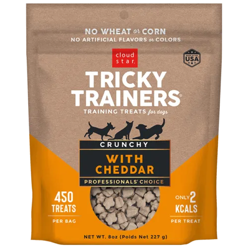 Cloud Star Tricky Trainers Crunchy Cheddar Treats 8 oz.