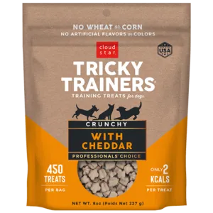 Cloud Star Tricky Trainers Crunchy Cheddar Treats 8 oz.