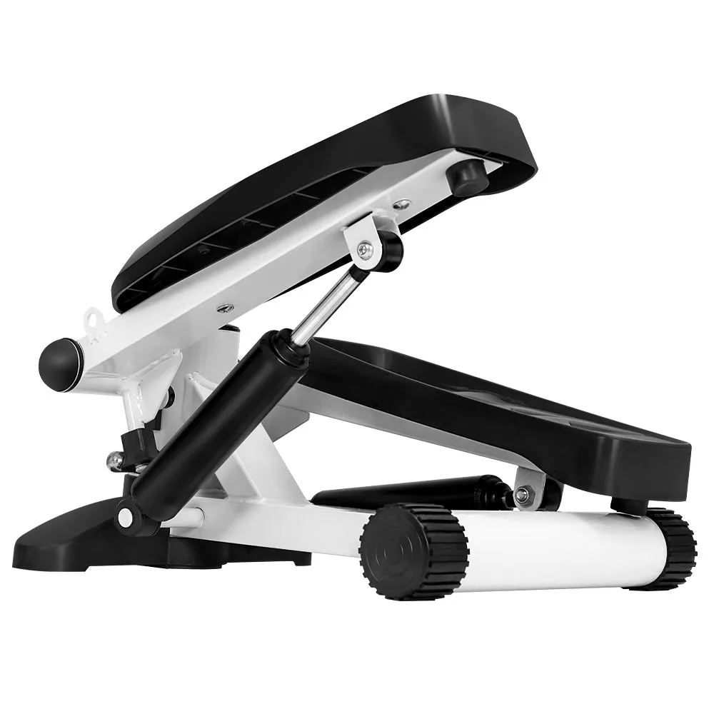 Compact Mini Stepper with 2 Resistance Ropes LCD, 150KG - Everfit