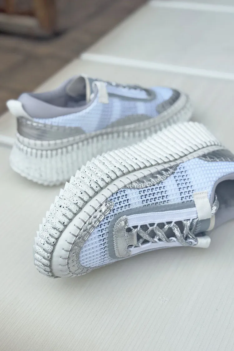 Copen Silver White Sneakers