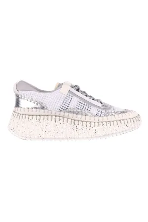 Copen Silver White Sneakers