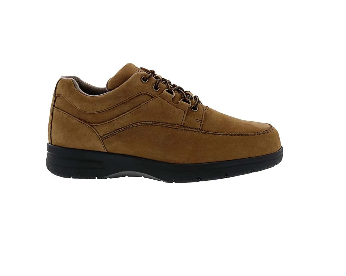 Drew Traveler Mens Casual Shoe In Cognac Nubuck