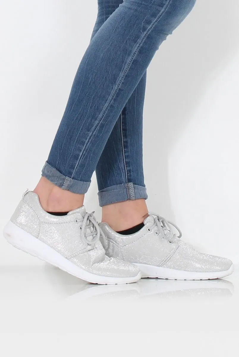 Freyah Silver Trainers