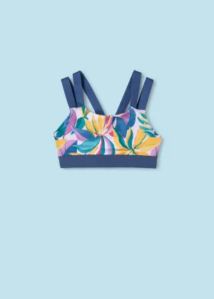 Girls Tropical Exercise Top