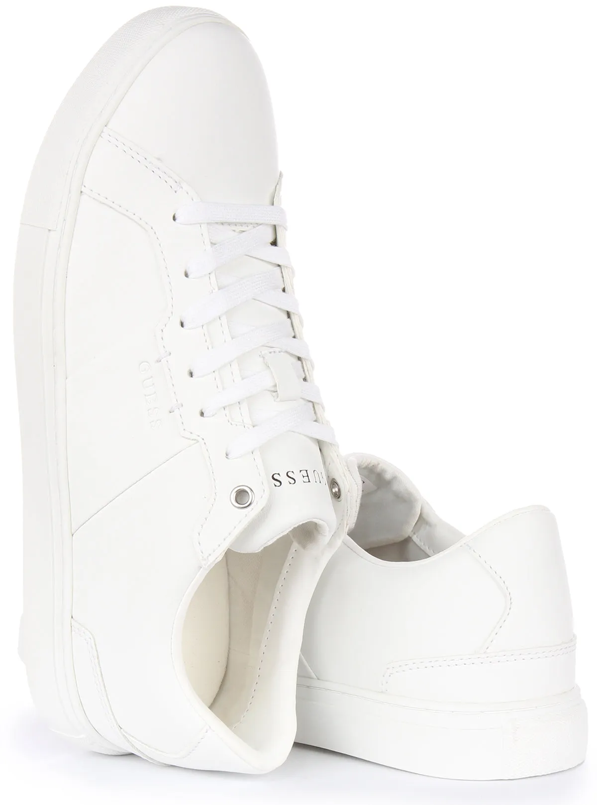 Guess Todi 4G Trainers In White For Men