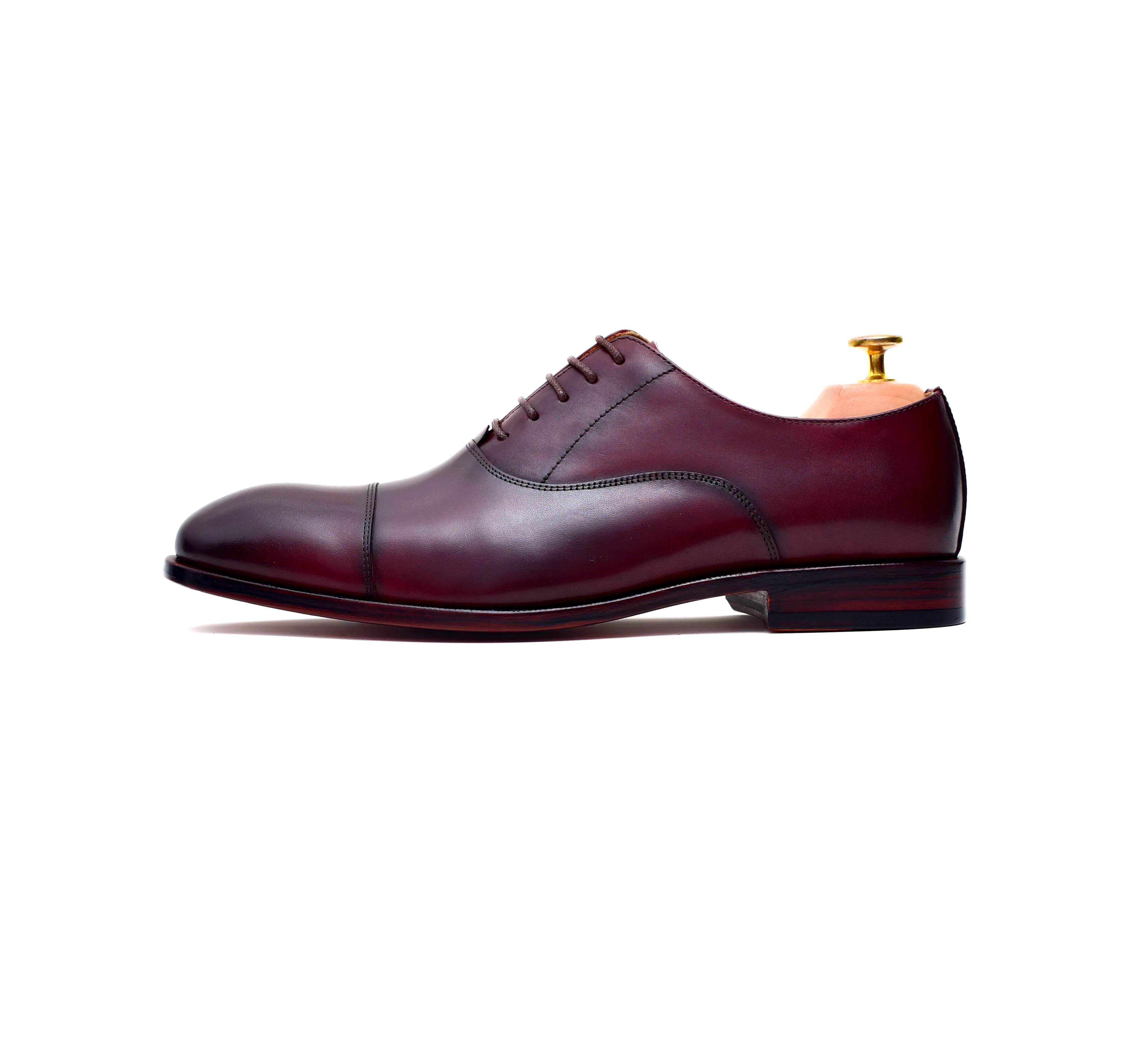 Henry - Oxblood Oxford Shoes