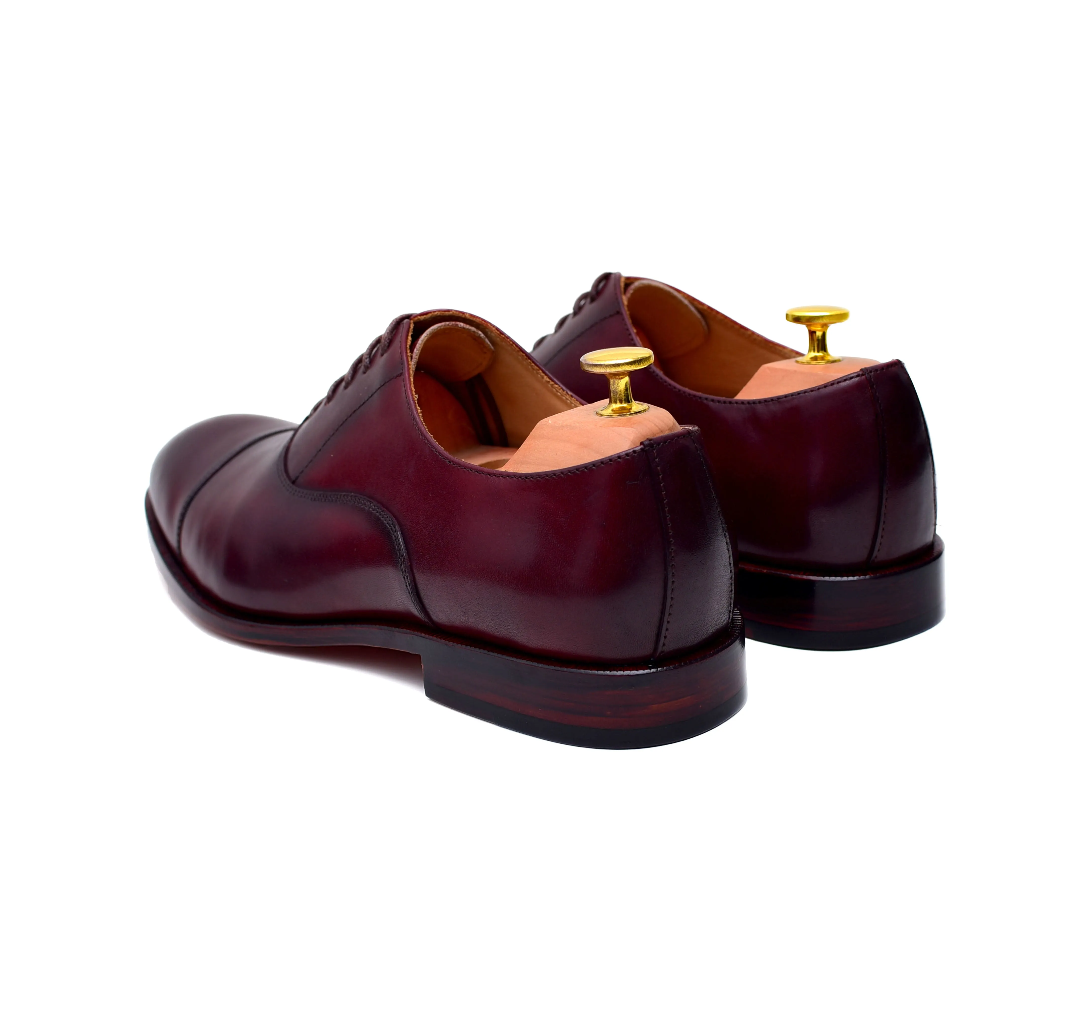 Henry - Oxblood Oxford Shoes