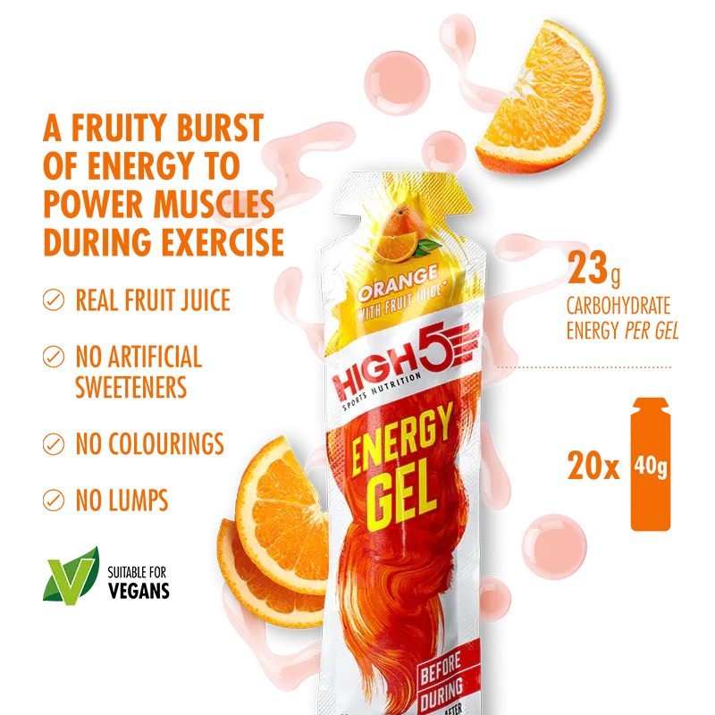 High 5 Energy Gel | Orange