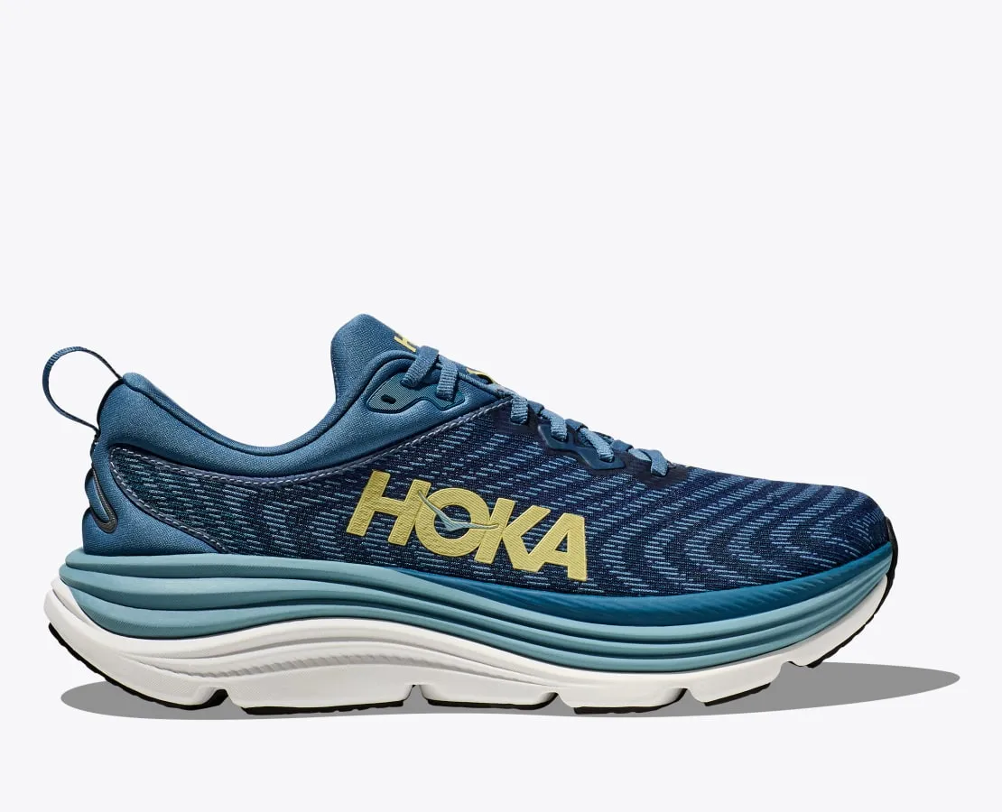 Hoka Gaviota 5 Stability All Star Men's & Women's Running Shoe in BellWether Blue, Limestone/Diva Blue, Airy  Blue/Sunlit Ocean, Bluesteel/Stone Blue, Harbor Mist/Rose Gold, Evening Sky/Coral, Barley/Oat Milk & Black/White