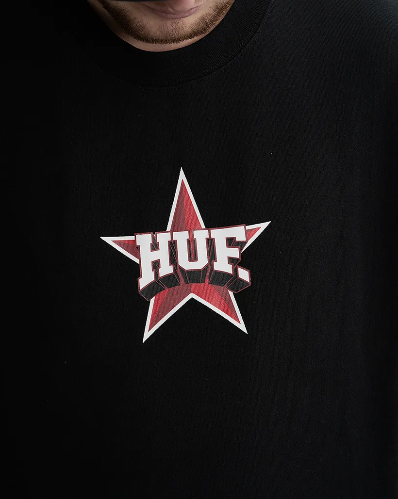 Huf All Star Crewneck - Black