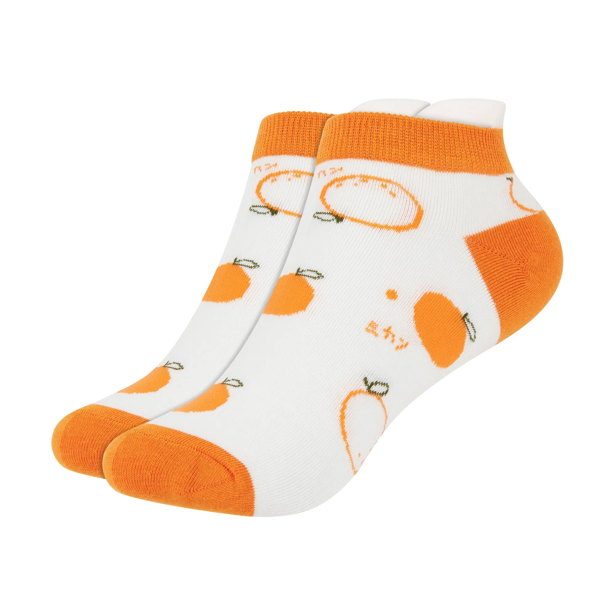 IDENTITY Apparel Women's Printed Ankle Socks with Heel Tab