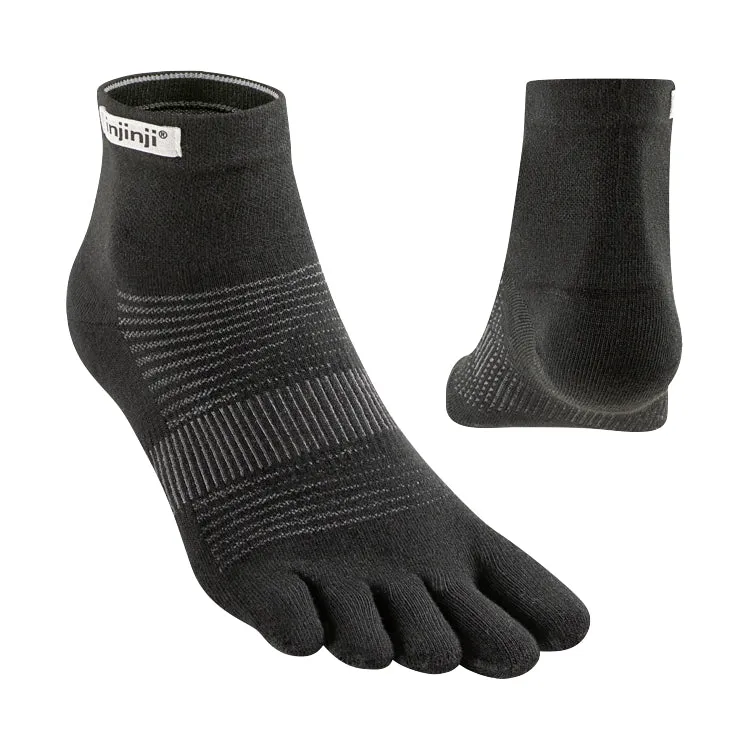 Injinji LW Mini-Crew Black