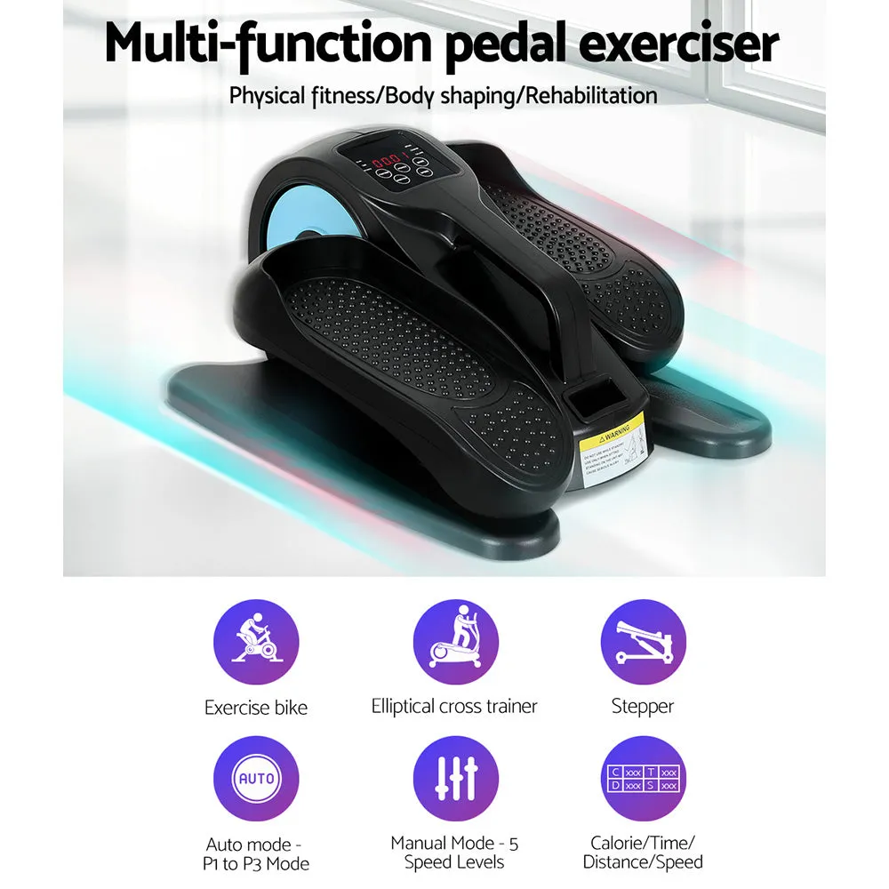 Lightweight Portable Pedal Exerciser w/LCD, 50W | Everfit