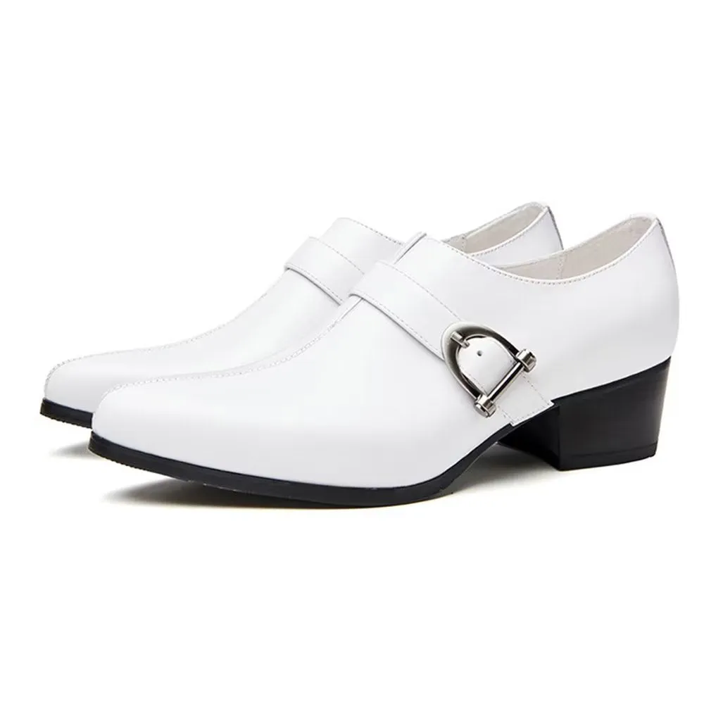 LuxePoint Exquisite Leather Monkstrap Dress Shoes