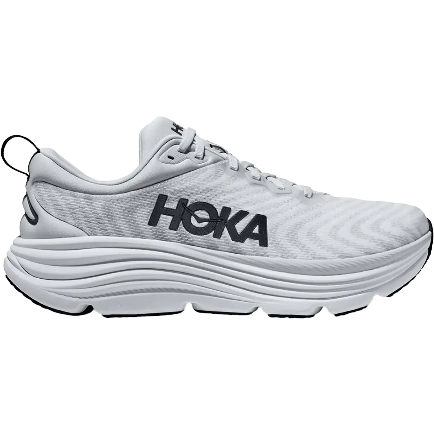 Men's Hoka Gaviota 5 Nimbus Cloud/Steel Wool Mesh