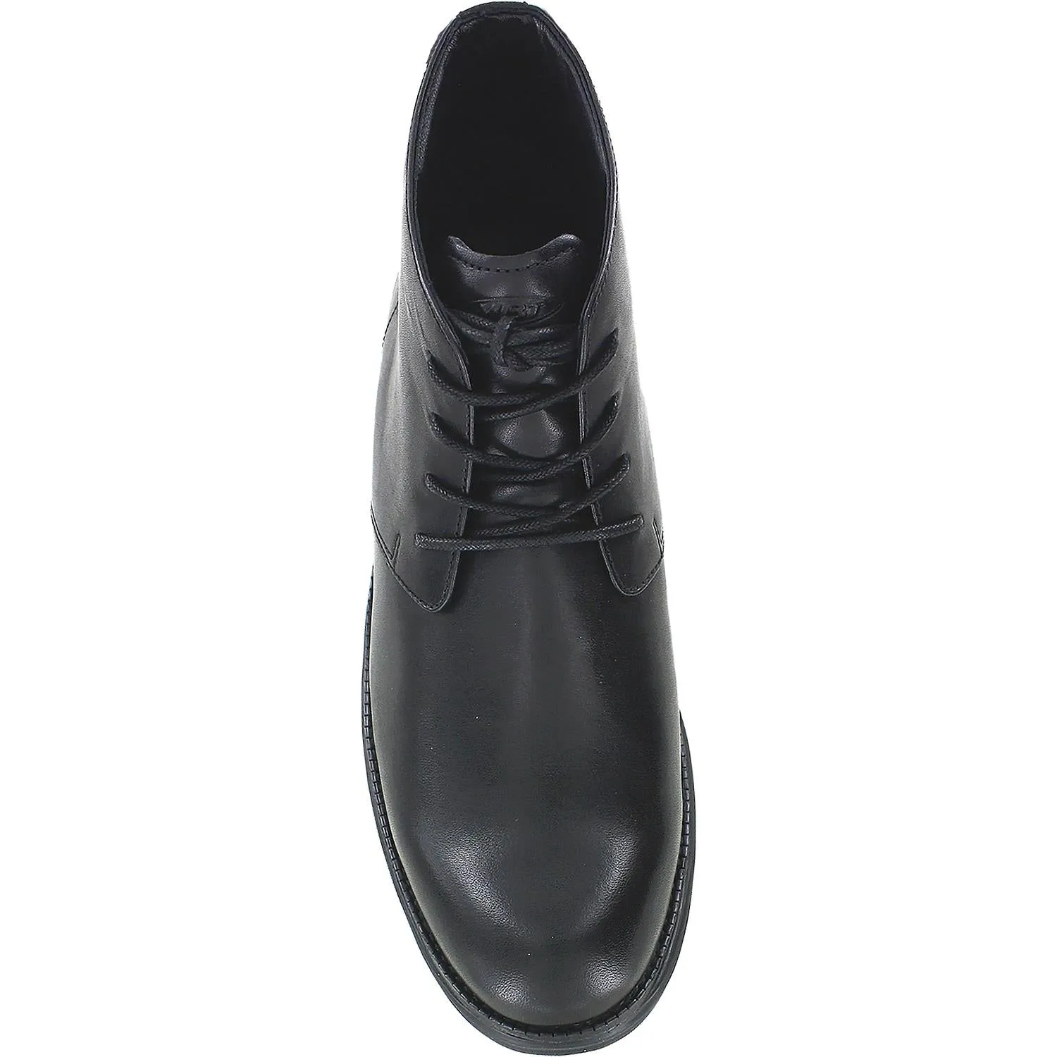 Men's MBT Cambridge Mid Cut Boot Black Leather