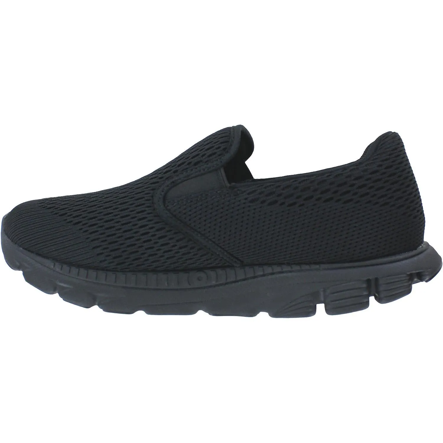 Men's MBT Speed 17 Slip-On Running Shoe Black Mesh