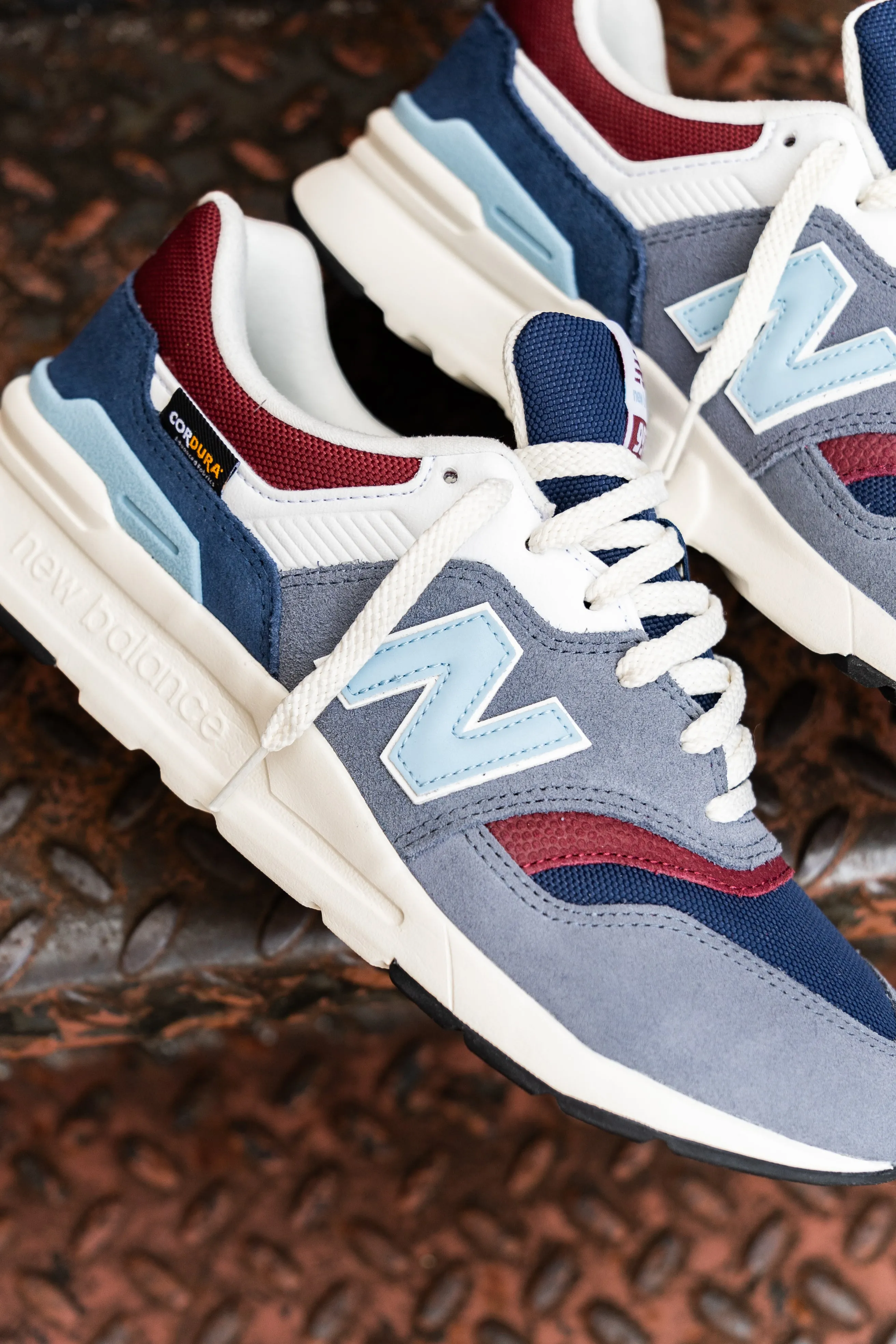 Mens New Balance 997H (Grey/Blue)- CM997HGN