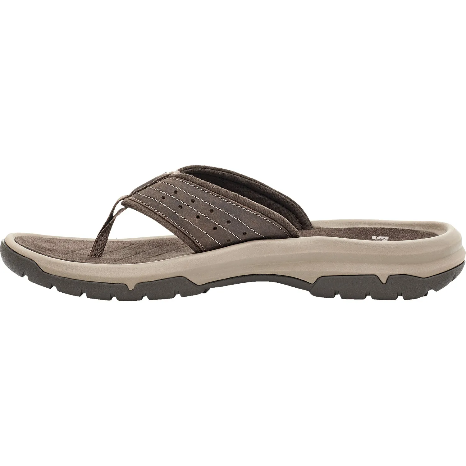 Men's Teva Langdon Flip Walnut Leather