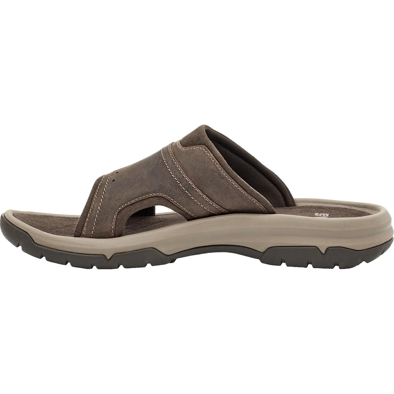 Men's Teva Langdon Slide Walnut Leather