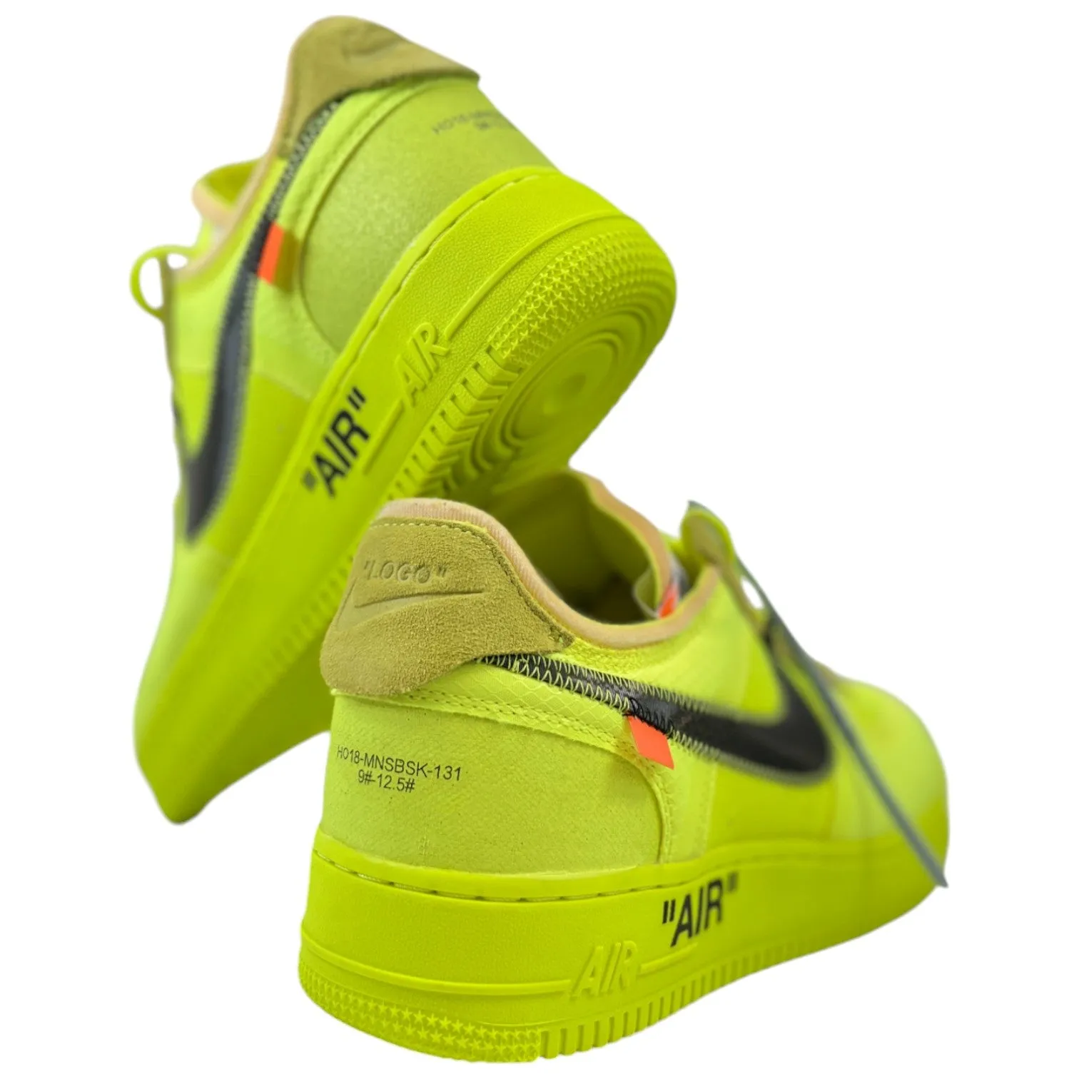 Men's X Off White Volt Low Trainers Yellow Size EU 43.5 / UK 9.5