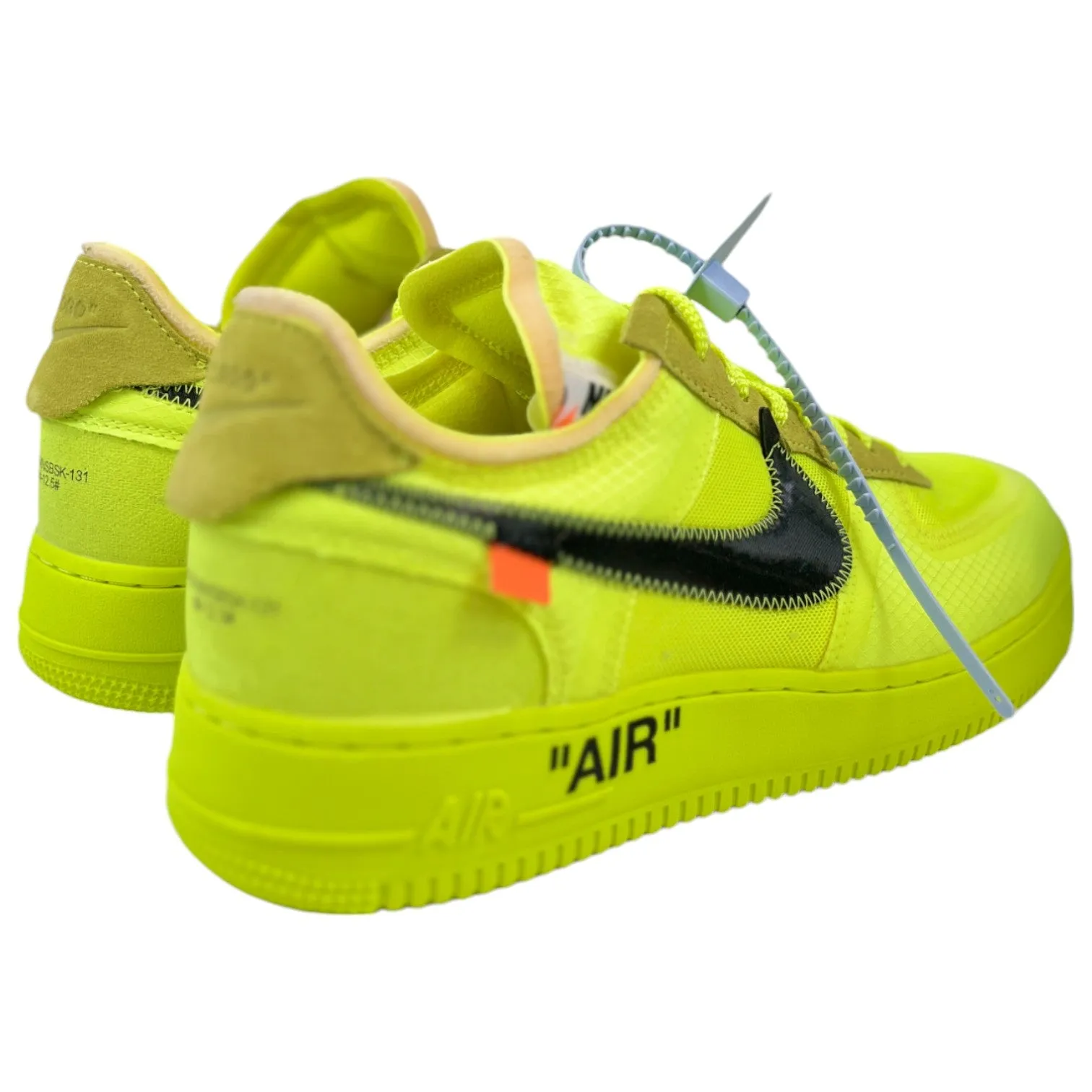 Men's X Off White Volt Low Trainers Yellow Size EU 43.5 / UK 9.5