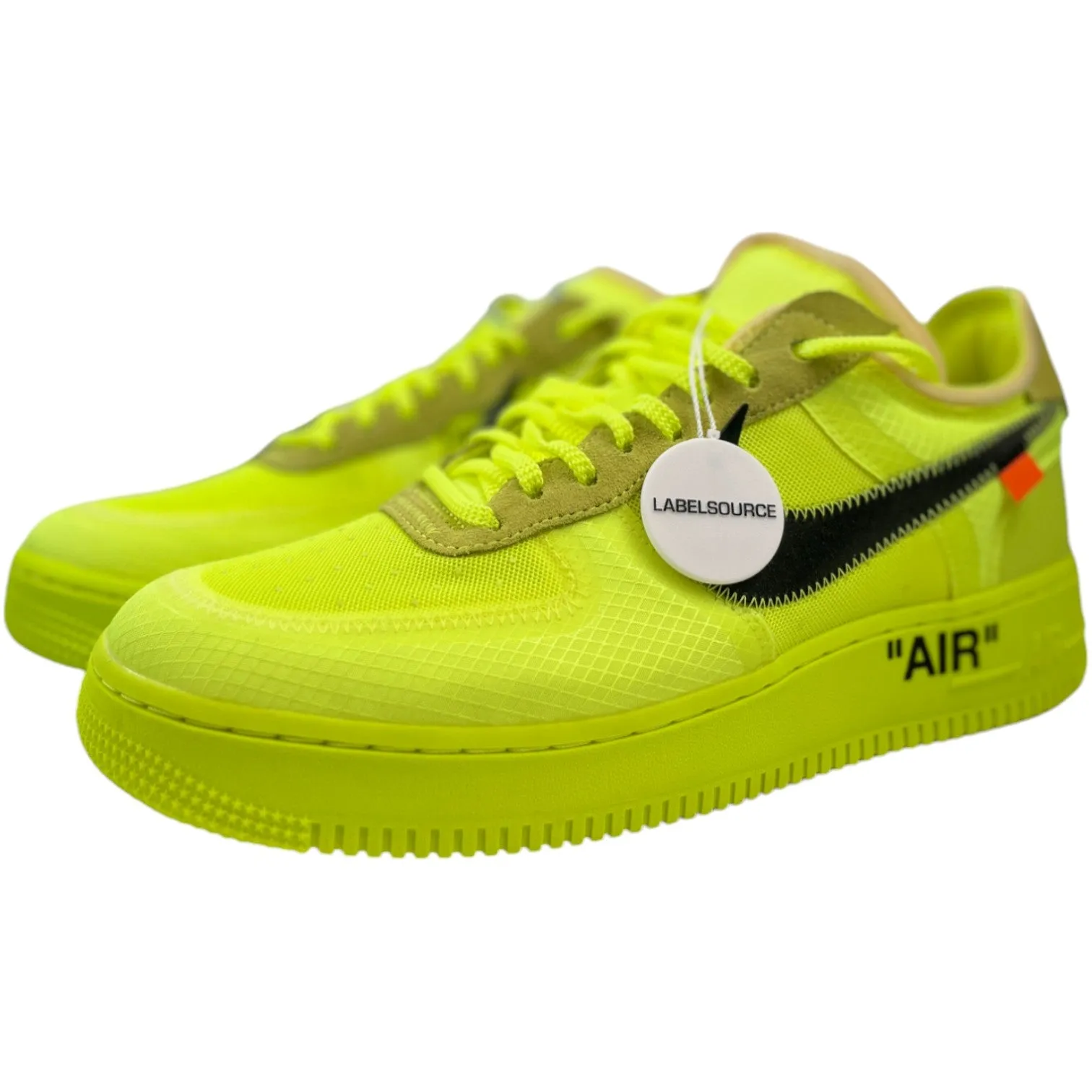 Men's X Off White Volt Low Trainers Yellow Size EU 43.5 / UK 9.5