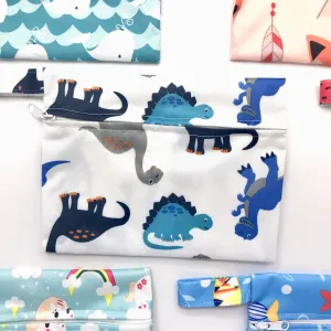 Mini Wetbag - Blue Dinosaurs