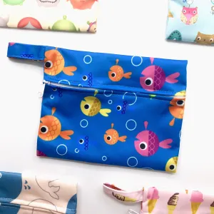 Mini Wetbag - Colourful Fish