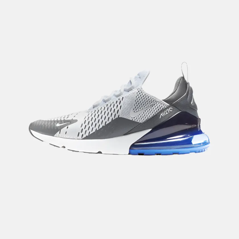 Nike Air Max 270 Men's Lifestyle Shoes -White/Persian Violet/Dark Grey/White