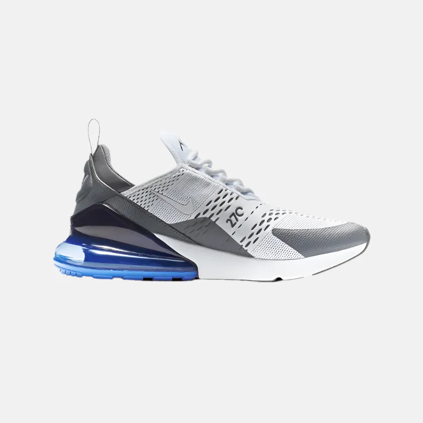 Nike Air Max 270 Men's Lifestyle Shoes -White/Persian Violet/Dark Grey/White