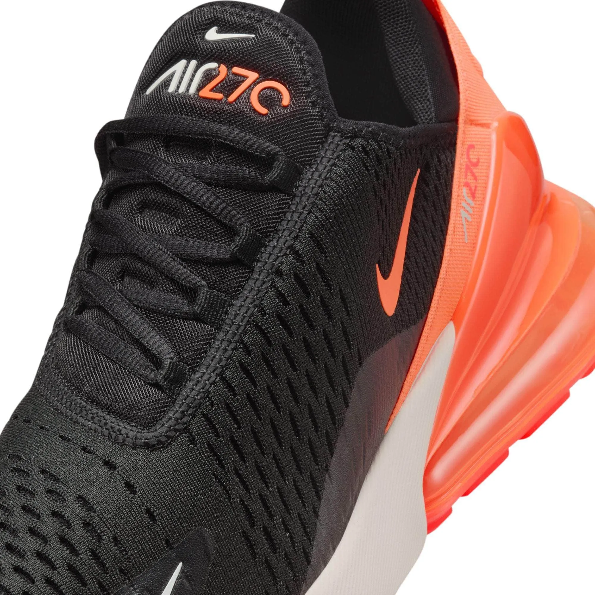 Nike Air Max 270 "Black Phantom Total Orange" - Men's