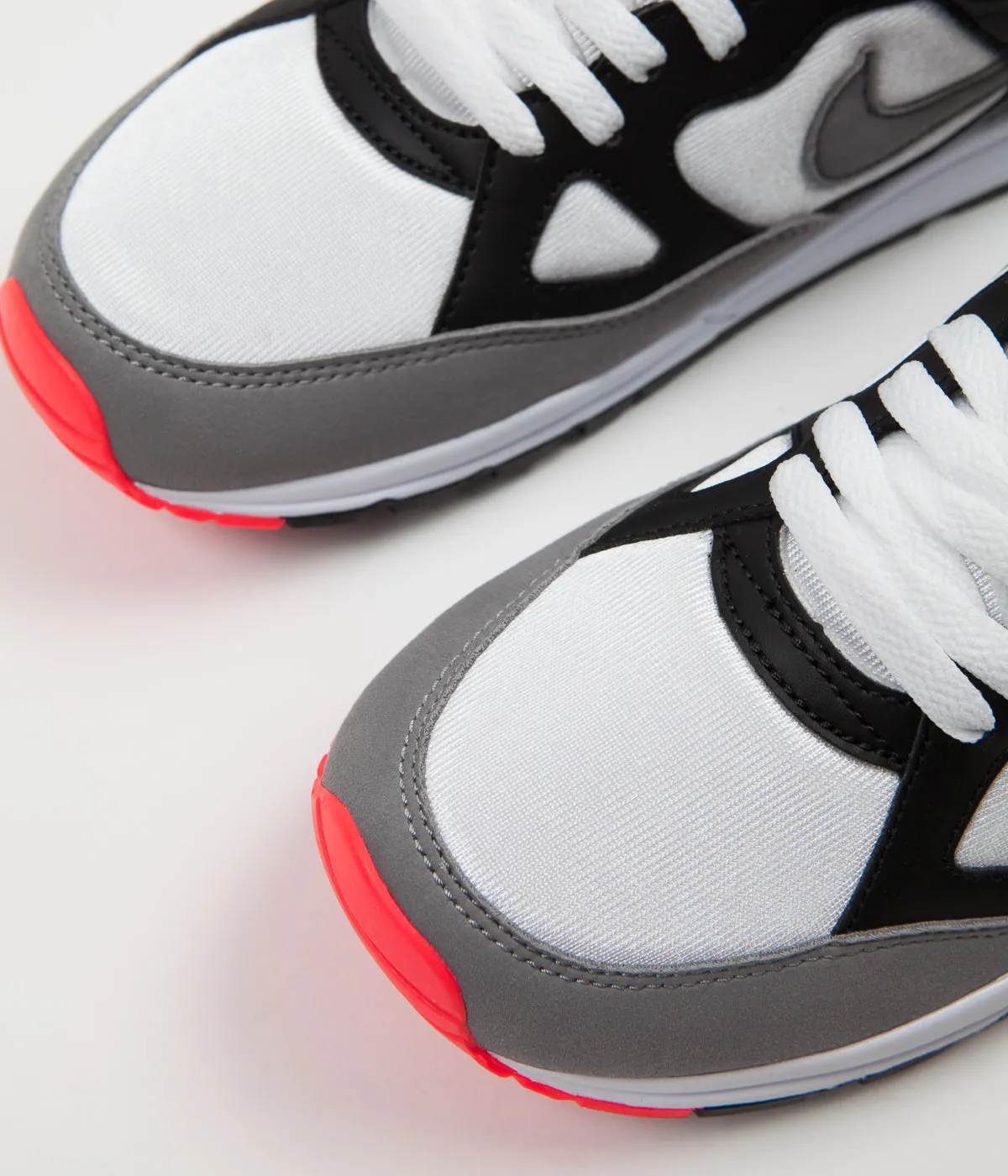 Nike Air Span II Shoes - Black / Dust - Solar Red - White