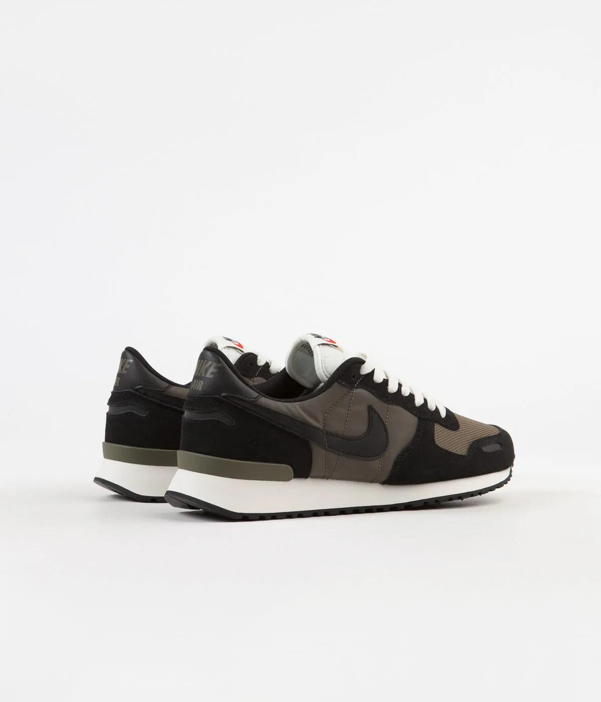 Nike Air Vortex Shoes - Black / Black - Medium Olive - Sail