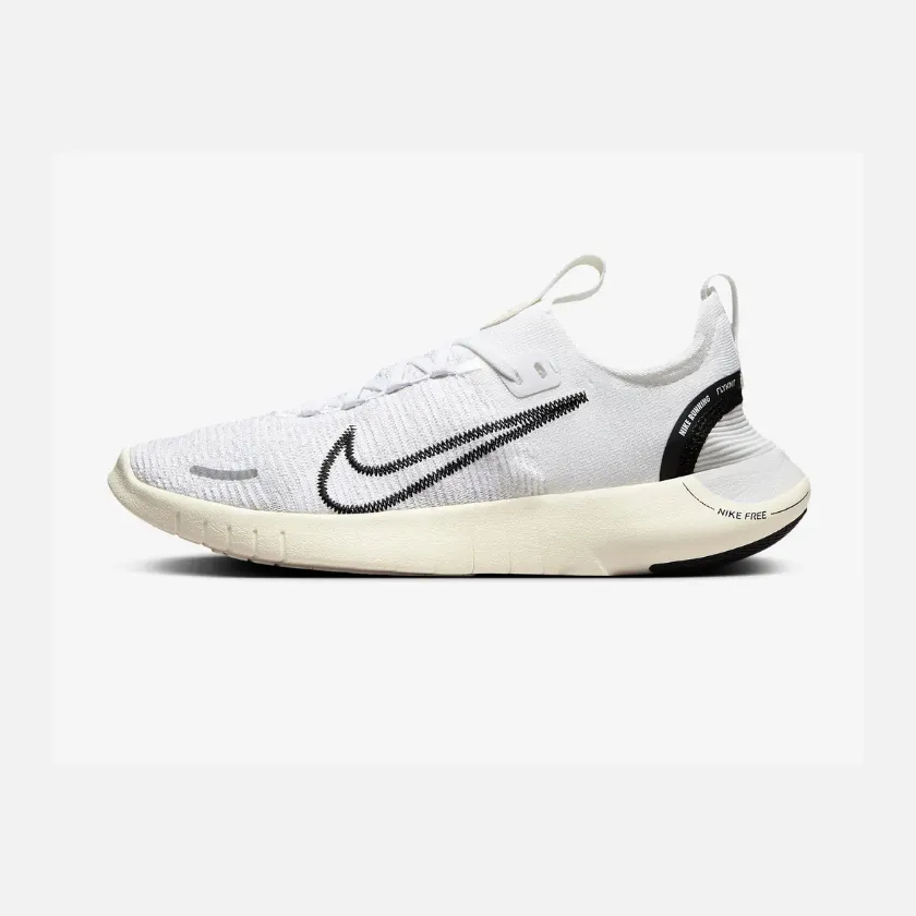 Nike Free Next Nature Women's Road Running Shoes -White/Coconut Milk/Photon Dust/Black