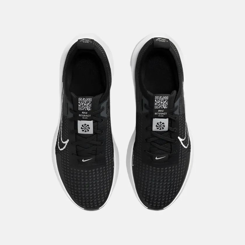 Nike Interact Run Men's Road Running Shoes -Black/Anthracite/White