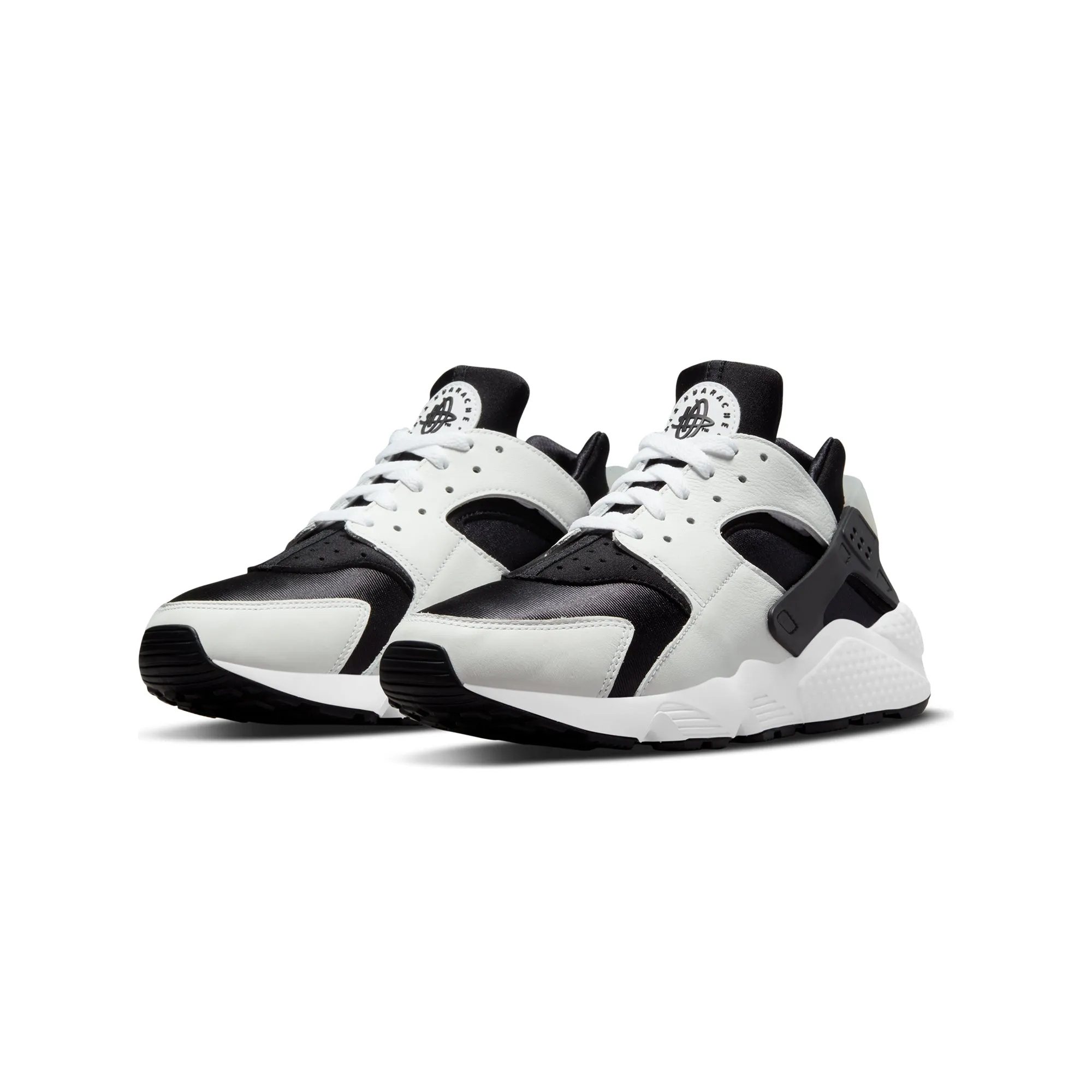 Nike Mens Air Huarache Shoes Black/White