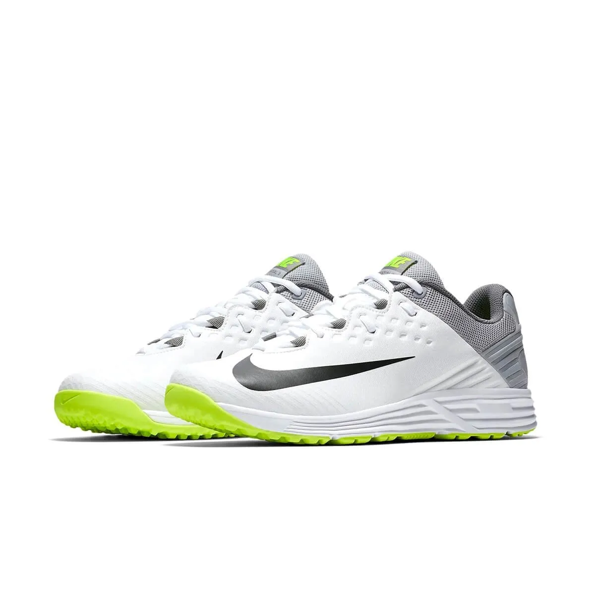 Nike Potential 3 Unisex White / Wolf Grey Cricket Shoe Rubber