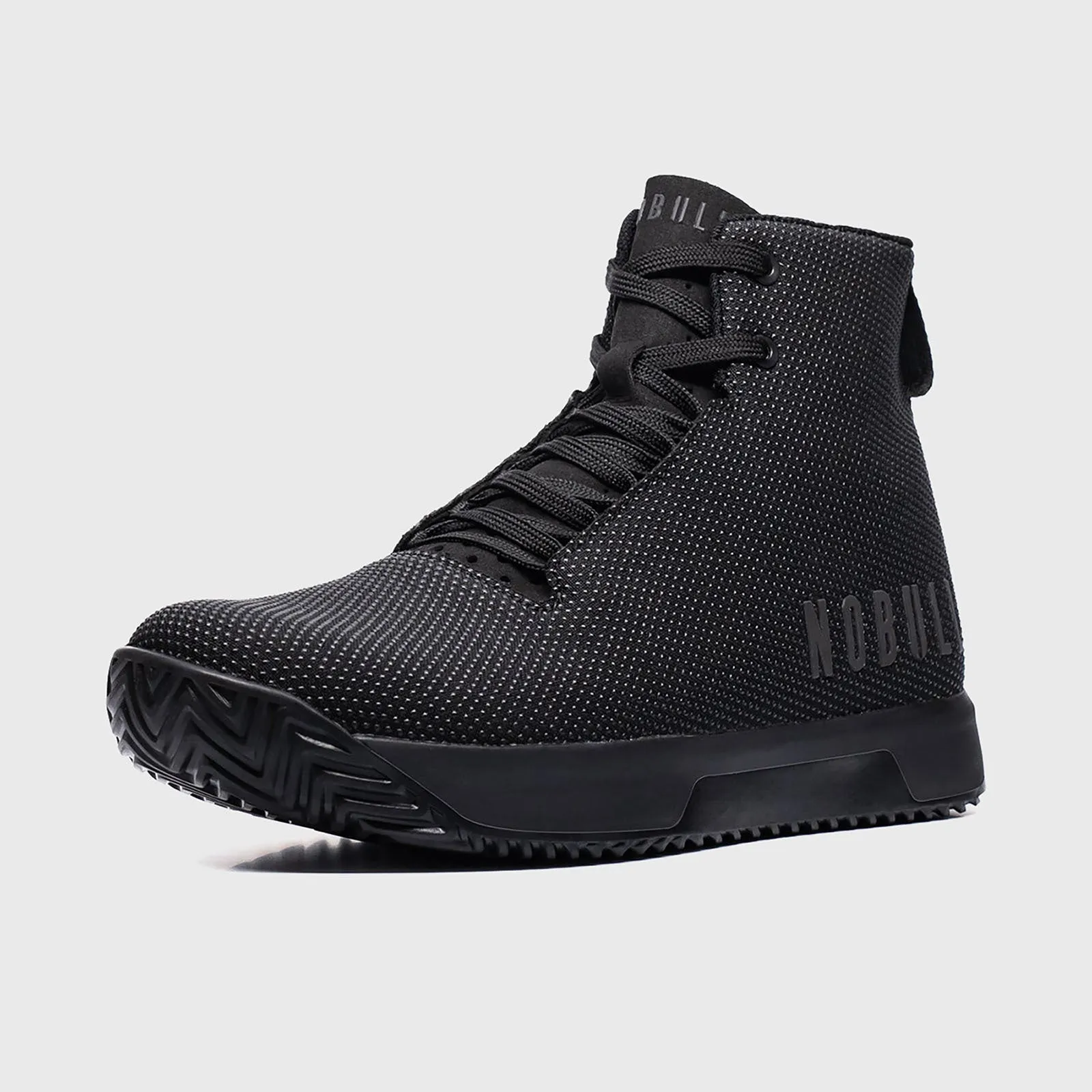 NOBULL - HIGH-TOP BLACK TRAINER  - BLACK