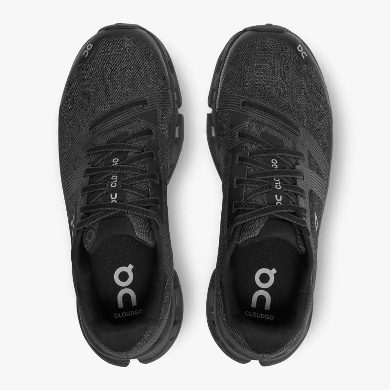 On Mens Cloudgo (D) Running Shoe Black/Eclipse