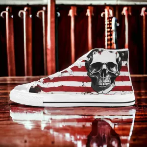 Patriotic Skull Art Women