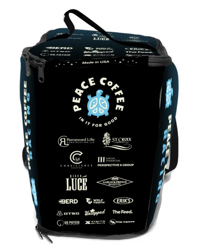 Peace Coffee Racing 2024 CYCLING RACEDAY BAG™