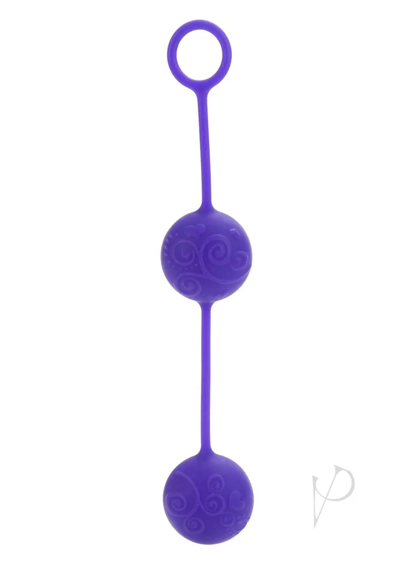 Posh Silicone O Balls Purple