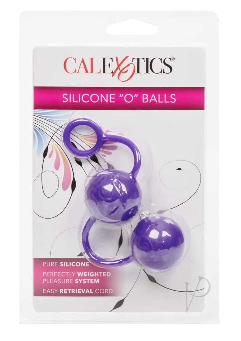 Posh Silicone O Balls Purple