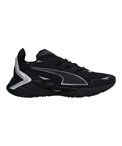 Puma Womens Ultraride Runner Id Women's Puma Black-Metallic Silver Running Shoe - 3 UK (193760)