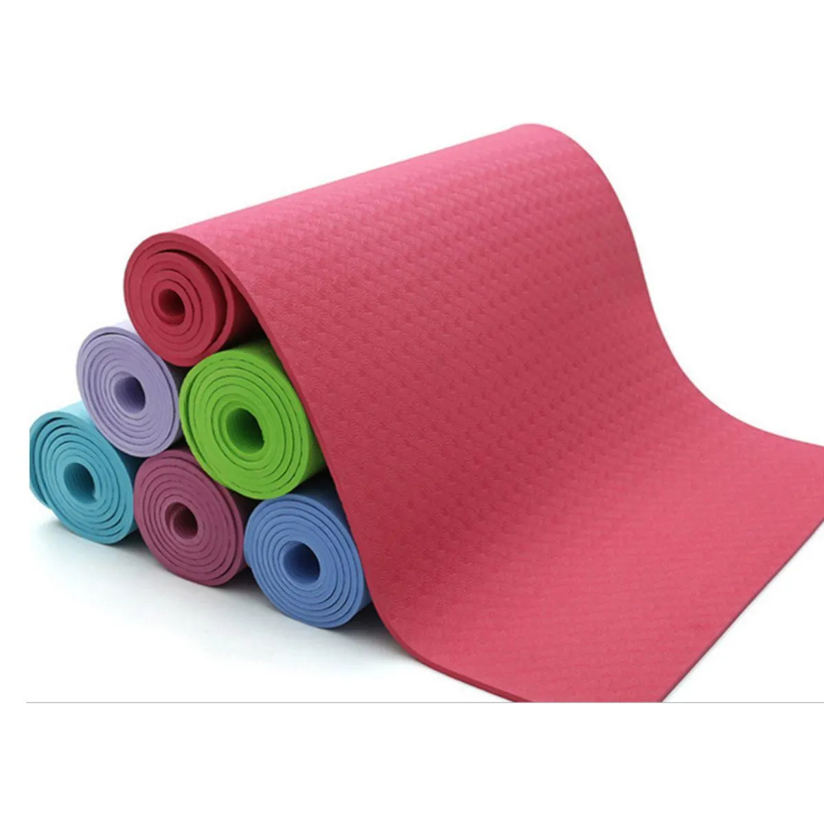 PVC Yoga Mat (Assorted Color)