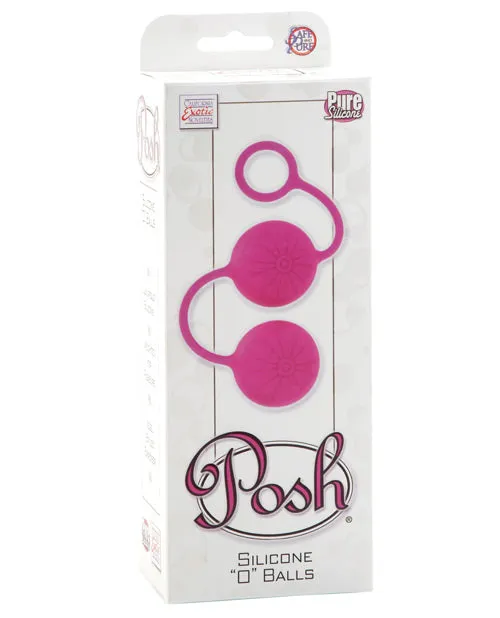 "Posh Silicone ""o"" Balls"