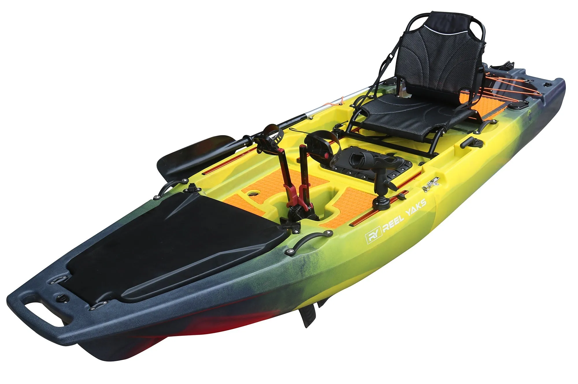 ReelYaks Rocket 9.8ft Modular Pedal Fishing Kayak