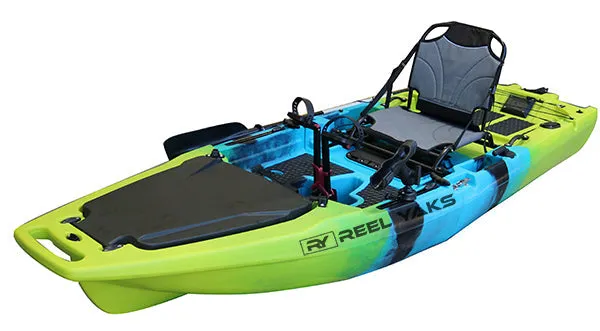 ReelYaks Rocket 9.8ft Modular Pedal Fishing Kayak