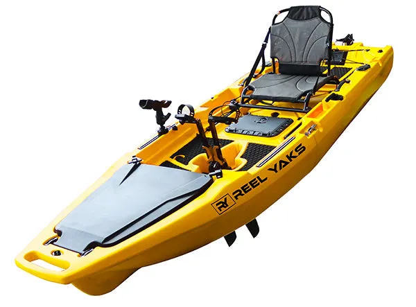 ReelYaks Rocket 9.8ft Modular Pedal Fishing Kayak